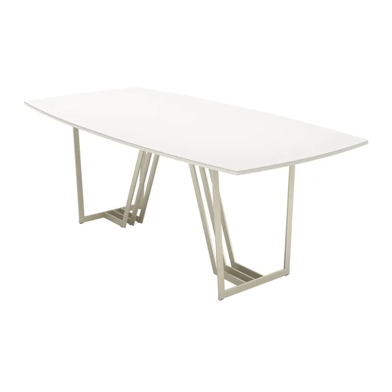 Mesa Albany - Linea Mónaco en Blanco - Mesas de comedor, Uruguay | Rústico Hogar