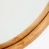 Espejo Magda de madera maciza de teca con acabado natural - Ø 45 x 95 cm en Madera natural - Espejos, Uruguay | Kavehome, vista 4 de 6