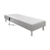 Cama Articulada 1 Plaza Mdf-y-tela Gris Ajustable Life en Gris - Dormitorio, Uruguay | Divino, vista 3 de 7