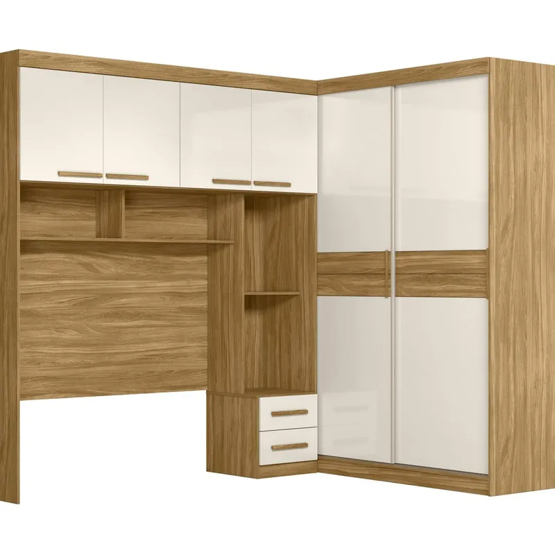 Ropero Placard Respaldo Dormitorio 2 Puertas Corredizas en Multicolor - Respaldos de cama, Uruguay | Lais Muebles