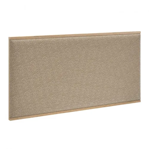 Respaldo King tapizado Bouclé Uma - Moderna - Hanover en Beige - Respaldos de cama, Uruguay | Rústico Hogar
