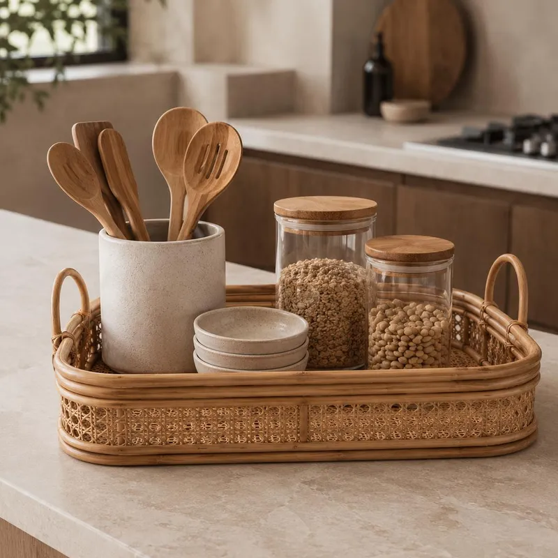 Bandeja Martina en Madera natural - Decoración, Uruguay | Indrana