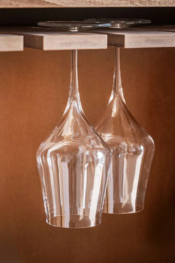 MUEBLE BAR CON BODEGUERO - ALAMO en Madera natural - Bibliotecas, Uruguay | La Iberica, vista 2