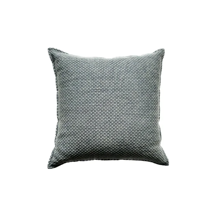 Almohadón Celeste Algodón Dioniso en Azul - Textiles, Uruguay | Divino