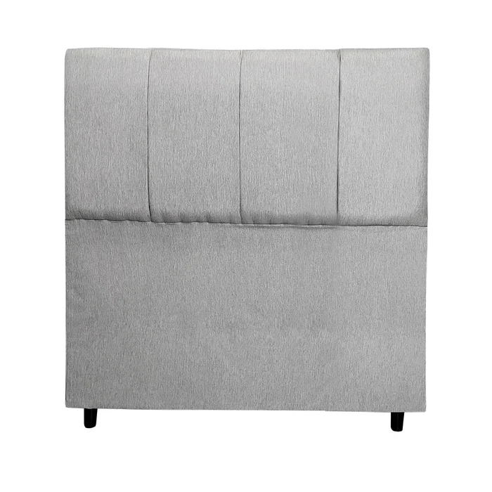 Respaldo Cabecera 1 plaza Gold - Tela Lino en Gris - Respaldos de cama, Uruguay | Delta Center