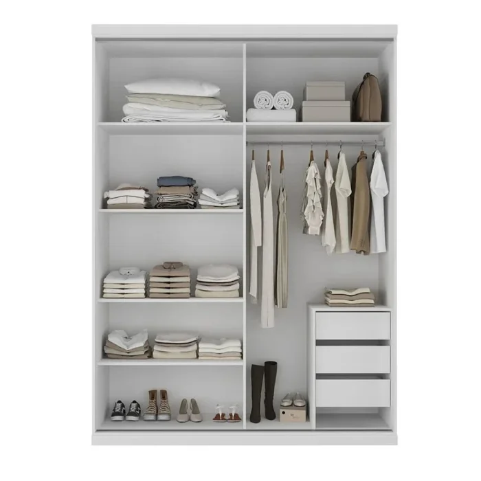 Ropero puertas corredizas Plus - FIT - Roperos y placares, Uruguay | Ecowood, vista 5