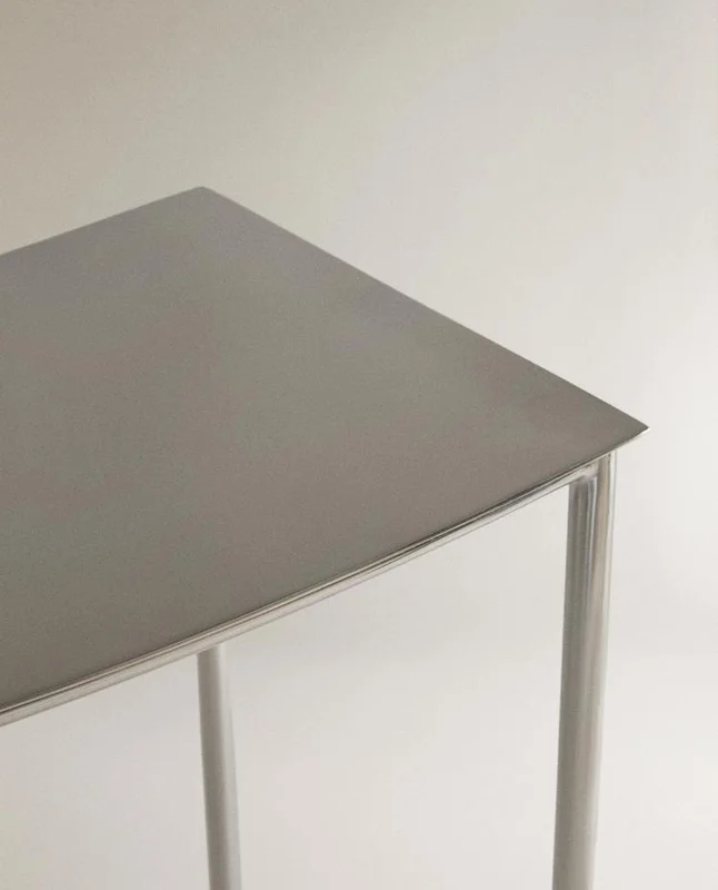 TABURETE ACERO INOXIDABLE - Sillas, Uruguay | Zara Home, vista 3