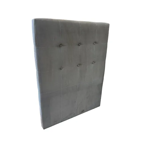 Respaldo Imperial Capitoneado 1 Plaza – Gris Oscuro - Respaldos de cama, Uruguay | Berna home