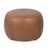 Puff Cuero Marron Olten Camel en Marrón - Sillones y sofás, Uruguay | Divino, vista 2 de 5