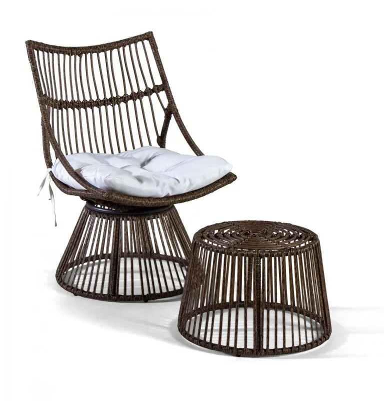 BUTACA REMI 2162CF (D) 57X66X82H CM en Marrón - Muebles para el exterior, Uruguay | Vinibel
