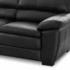 Sillón %100 Cuero - 3 Cuerpos - Premium - Negro en Negro - Sillones y sofás, Uruguay | Nario Hogar, vista 4 de 5