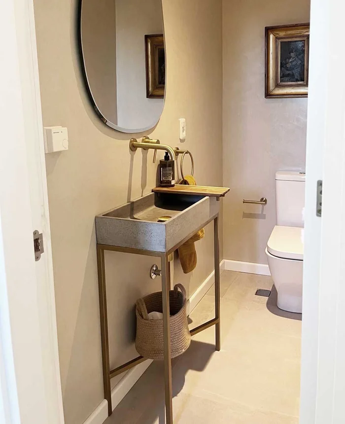 Bacha BETA con soporte en entre una pieza - Decoración, Uruguay | Mezcla, vista 2