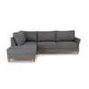 Rinconera Amadeus Chica - Tela Microfibra - Chaise Izquierdo - 2160 (Grafito) en Gris - Sillones y sofás, Uruguay | NYR, vista 2 de 5