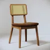 Silla de Comedor Classic - Línea Manhattan - Tela Bouclé/Cuero sintético en Marrón - Sillas, Uruguay | Nario Hogar, vista 2 de 2