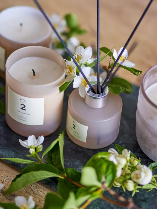 Difusor No.2 Gardenia en Beige - Velas y Portavelas, Uruguay | Martinika Deco