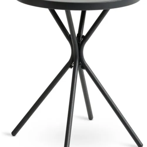 Mesa de balcón RADSTRUP Ø60 negra en Negro - Muebles para el exterior, Uruguay | JYSK