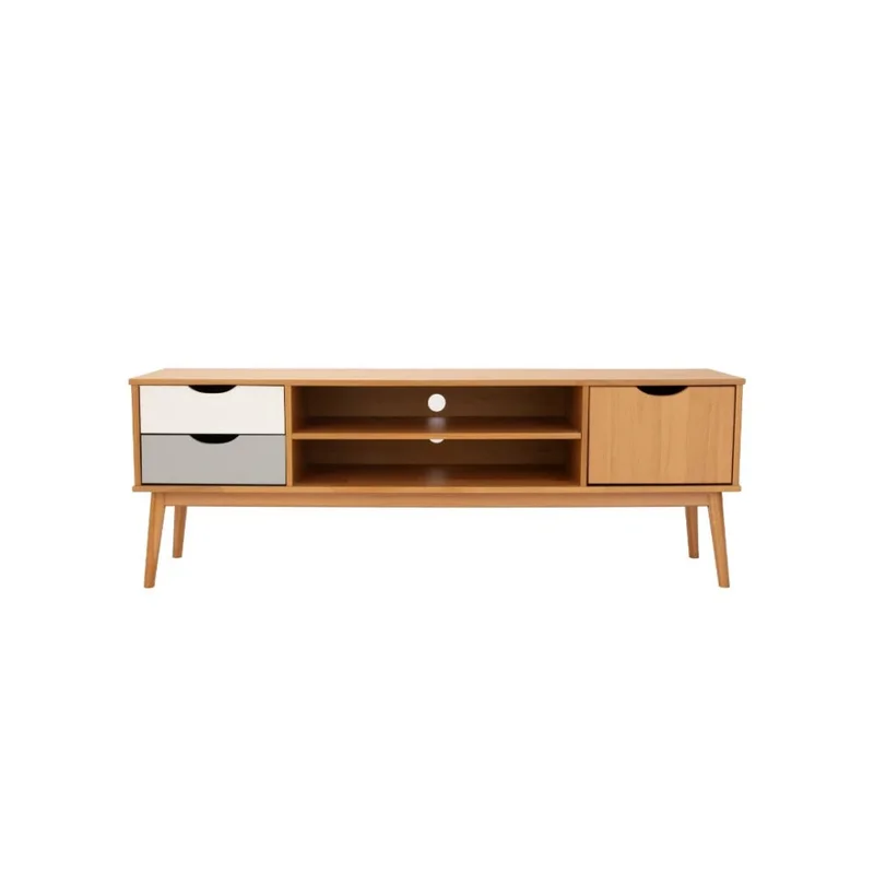 Rack Línea Praga en Multicolor - Muebles para TV, Uruguay | Ecowood, vista 6