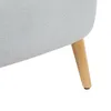 Butaca Tela Gris Mila Gris Cla en Gris - Sillones y sofás, Uruguay | Divino, vista 6 de 8