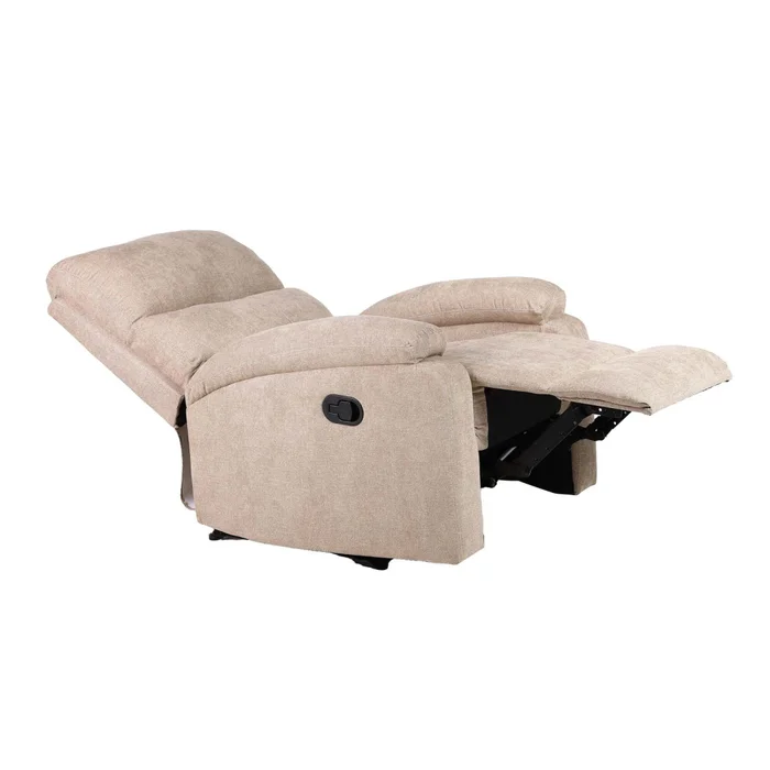 Recliner Manual 1 Cuerpo Tela Natural-beige Nassu Beige en Beige - Sillones y sofás, Uruguay | Divino, vista 6