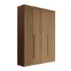 Ropero Buriti 4 Puertas - Linea Fit - Marron en Marrón - Roperos y placares, Uruguay | Rústico Hogar, vista 1 de 5