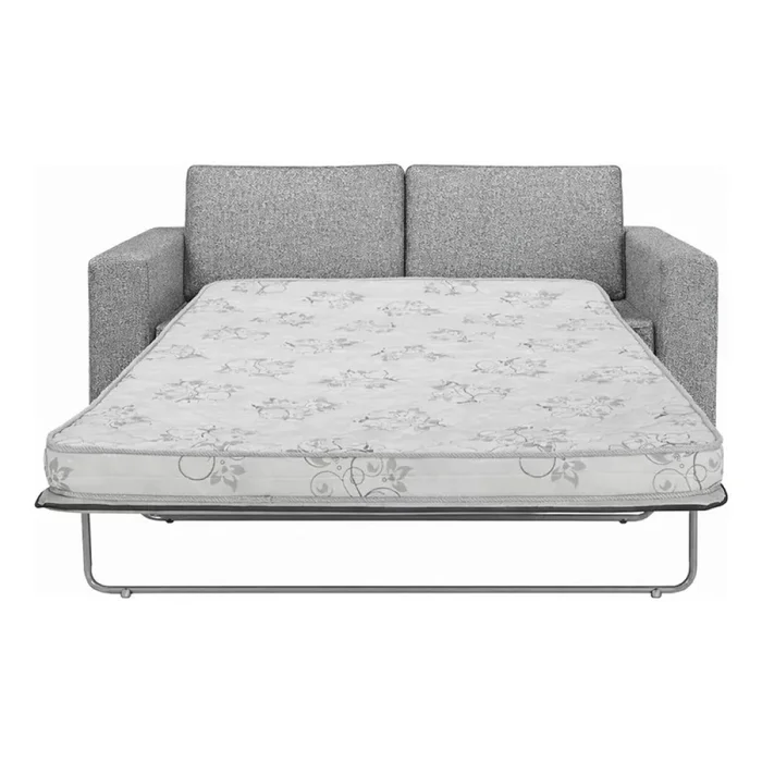 SOFA CAMA 2 PLAZAS - TELA GRIS CON PUNTOS NEGROS y CRUDOS en Multicolor - Sillones y sofás, Uruguay | Champagne Home, vista 3