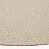 Alfombra ovalada beige Rodhe 100% PET 160 x 230 cm en Beige - Textiles, Uruguay | Kavehome, vista 4 de 5