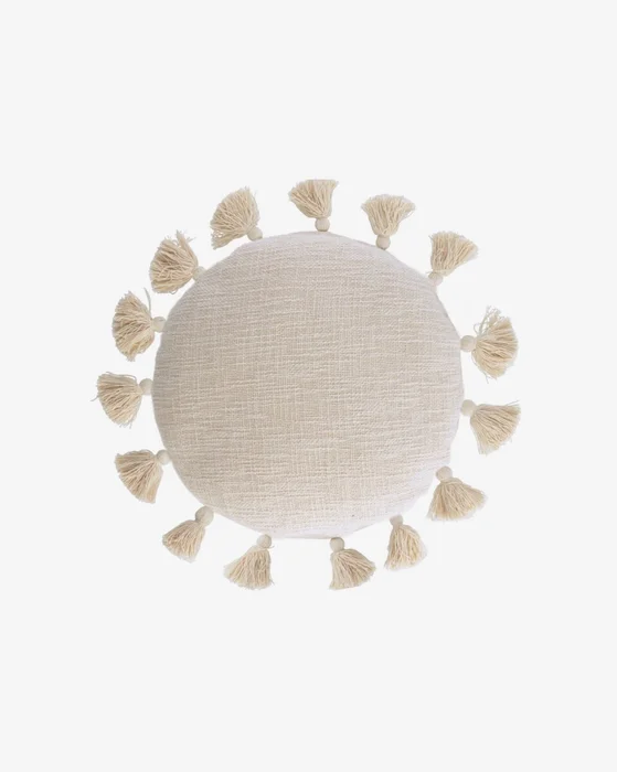 Almohadón Chiarina Ø 45 cm - beige en Beige, Uruguay | Kavehome