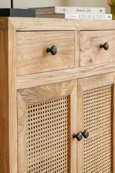 APARADOR BALI - OLMO Y ESTERILLA - 1.60 MTS en Madera natural - Bibliotecas, Uruguay | La Iberica, vista 11