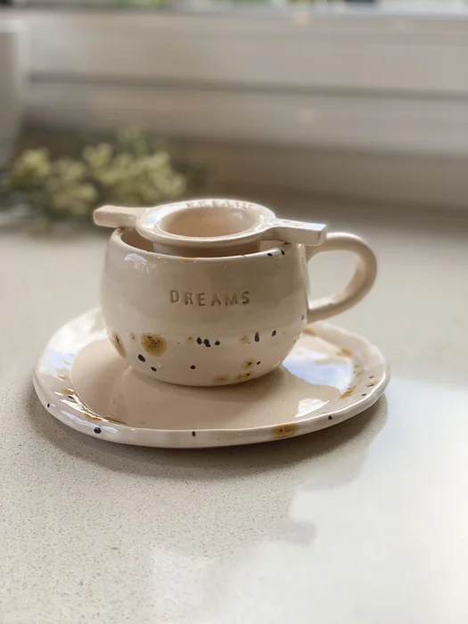 Cápsula Dulce – Taza, Plato e Infusionador - Decoración, Uruguay | Dreams On Time, vista 10