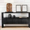 RACK STUDIO TOTAL BLACK - 1.40 MTS en Negro - Muebles para TV, Uruguay | La Iberica, vista 1 de 5