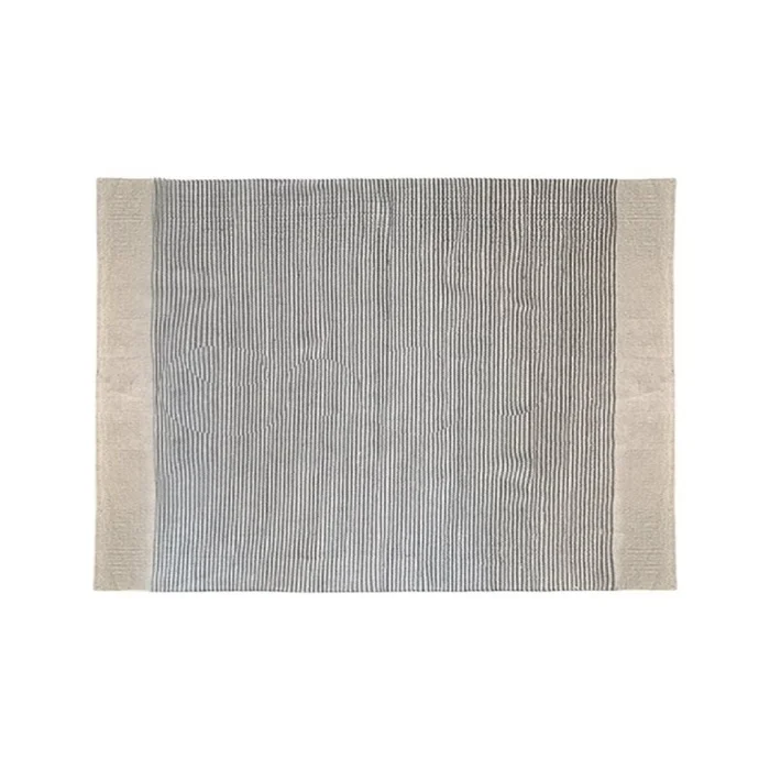 ALFOMBRA 122X178CM NATURAL CENTRO CARBON en Gris - Alfombras, Uruguay | Decohogar