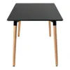 Mesa Eames Rectangular - Negro en Negro - Mesas de comedor, Uruguay | La Cueva Muebles, vista 11 de 12
