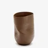 Jarrón Macarelleta de cerámica marrón oscuro Ø 21 cm - Ø 32 cm en Marrón - Jarrones, Uruguay | Kavehome, vista 1 de 5