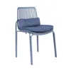 Silla De Comedor Polipropileno Azul Lisa en Azul - Sillas, Uruguay | Divino, vista 2 de 6