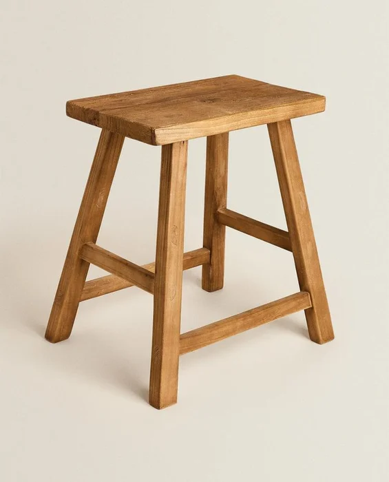 TABURETE DE MADERA OLMO - Sillas, Uruguay | Zara Home, vista 3