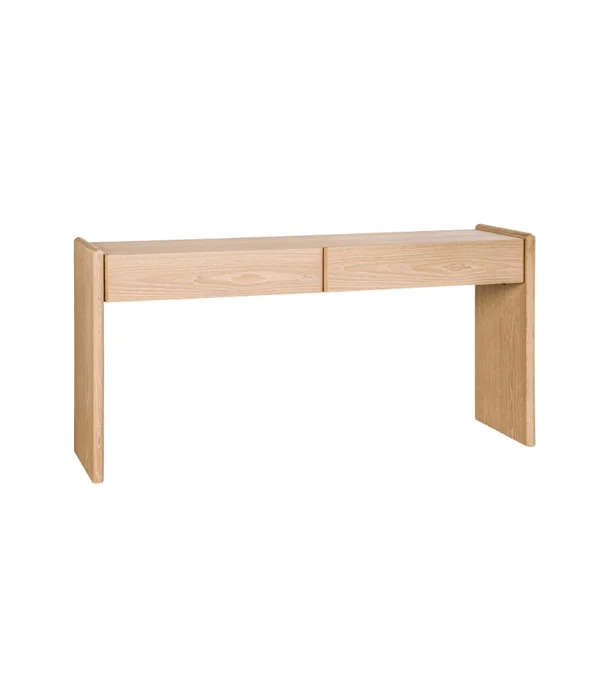 MESA CONSOLA BAKERS ROBLE en Madera natural - Aparadores y recibidores, Uruguay | Más Infinito Casa