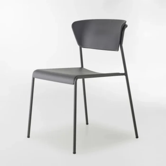 Silla de exterior LISA Gris en Gris - Sillas, Uruguay | Viasono, vista 3