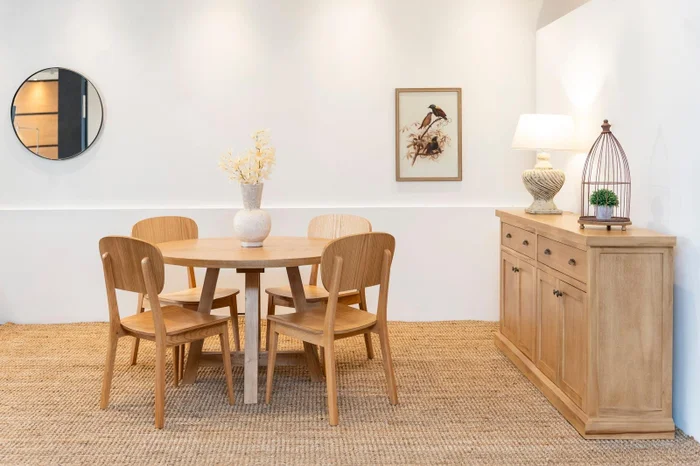 Mesa Comedor Trapecio en Marrón - Mesas de comedor, Uruguay | Marvic
