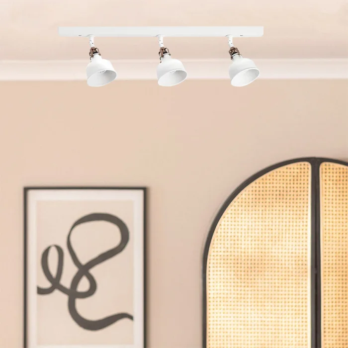 Lámpara De Techo Oxford Triple Blanco en Blanco - Lámparas colgantes, Uruguay | Serlux, vista 3