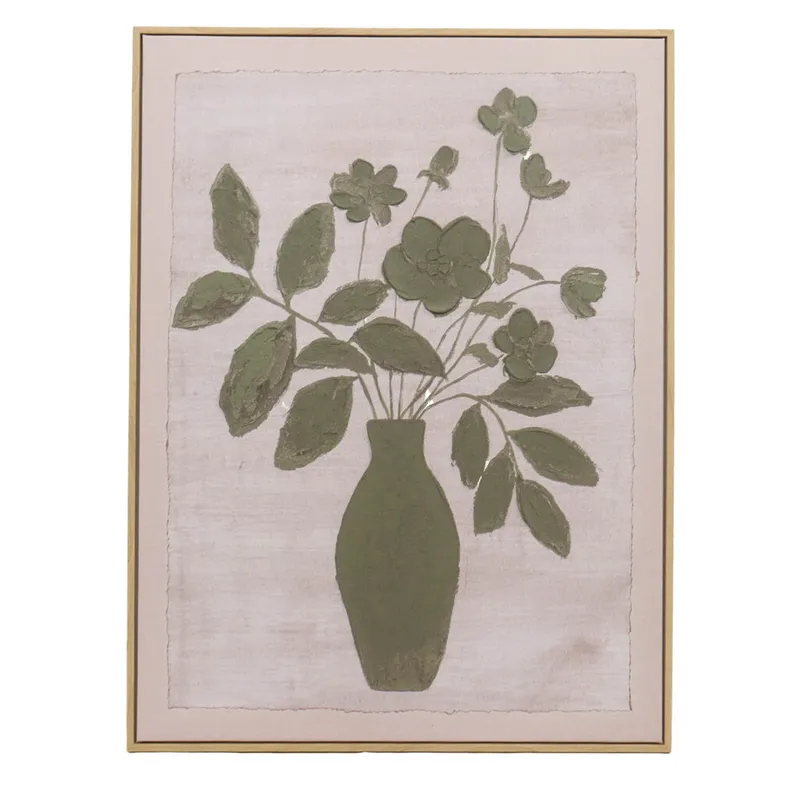 Cuadro Jar Ii 60x80, V Verde Papel H1gca250907b en Verde - Decoración de pared, Uruguay | Divino