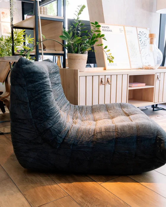 Sillón 1 Cuerpo Togo - Gris Oscuro / Sofá- Puff en Gris - Sillones y sofás, Uruguay | Berna Home, vista 5