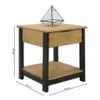 Promo 2 Mesa De Luz Linea Denise en Madera natural - Mesas de luz, Uruguay | La Cueva Muebles, vista 5 de 5