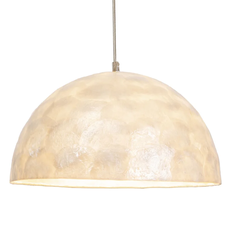 Lámpara De Techo Capiz Natural/beige Capiz Gfh1bs95cl en Beige - Lámparas colgantes, Uruguay | Divino, vista 3