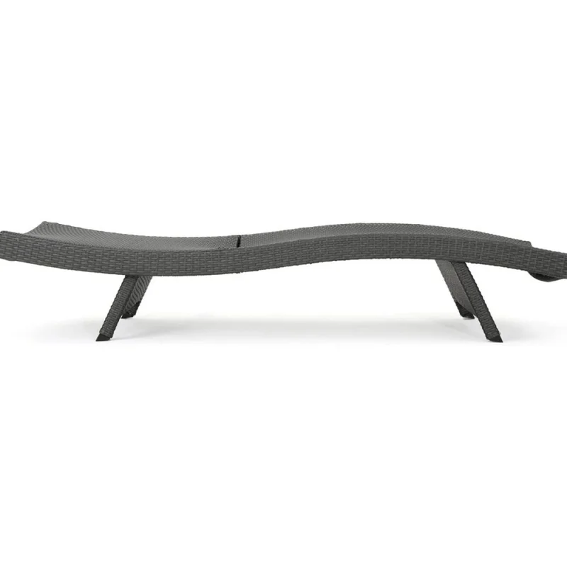 Reposera Cabana en Negro - Muebles para el exterior, Uruguay | La Cueva Muebles, vista 4