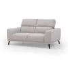 Sofá Keisy - Tela Microfibra - 2 cuerpos - Nikki 6 (Greige) en Gris - Sillones y sofás, Uruguay | NYR, vista 1 de 8