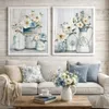 CUADRO CANVAS 40x40cm FLOR ANÉMONA BLANCA en Blanco - Decoración de pared, Uruguay | Decohogar, vista 2 de 2