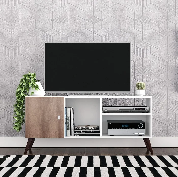 Rack para TV Línea Retro RT3014 - Muebles para TV, Uruguay | Lais Muebles, vista 3