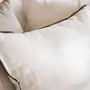 ALMOHADON AZUR CON VIVO - LINO BLANCO - 55 X 55 en Blanco - Textiles, Uruguay | La Iberica, vista 3 de 4
