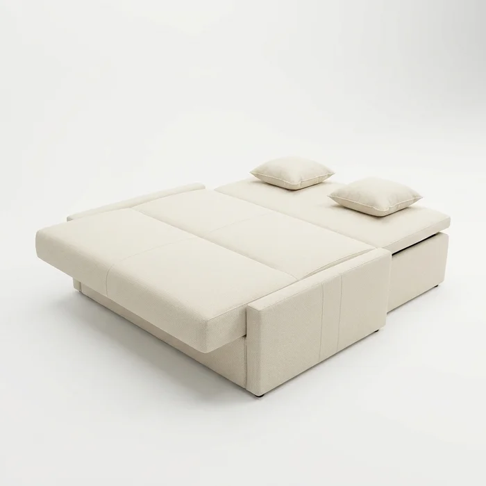 Sofá Cama Bender 2 Plazas en Beige - Sillones y sofás, Uruguay | Diseno Montevideo, vista 4
