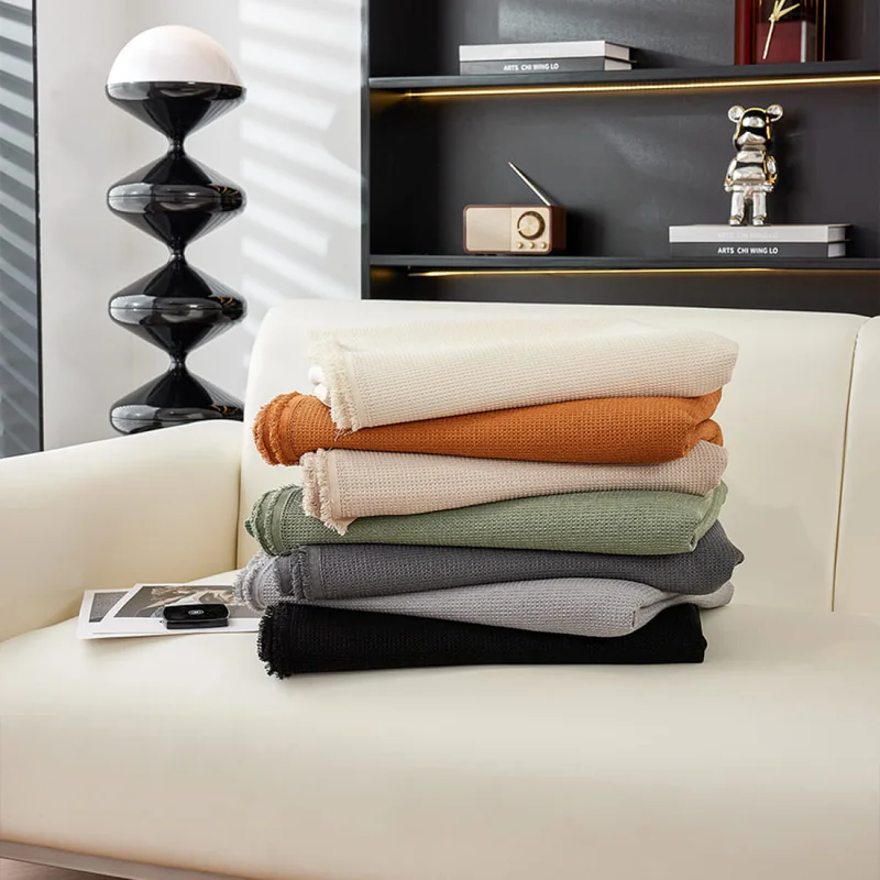 Manta sillón y cama 180x300cm - caqui en Beige - Textiles, Uruguay | Buho Store, vista 6